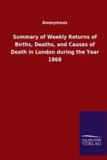 Summary of Weekly Returns of Births, Deaths, and Causes of Death in London during the Year 1868