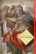 Sketchbook - Delphic Sibyl (fresco) the Sistine Chapel: by Michelangelo Buonarroti af Press Peony