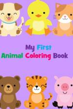 My First Animal Coloring Book af The Little Learner's Club