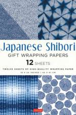 Japanese Shibori Gift Wrapping Papers - 12 Sheets
