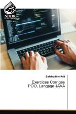 Exercices Corriges POO, Langage JAVA af Salahddine Krit