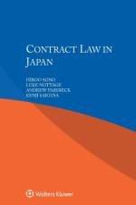 Contract Law in Japan af Hiroo Sono