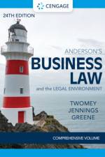 Anderson's Business Law & The Legal Environment - Comprehensive Edition af David (Boston College) Twomey