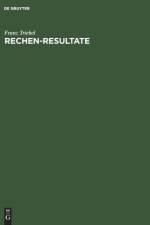 Rechen-Resultate af Franz Triebel