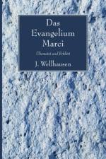 Das Evangelium Marci af J Wellhausen