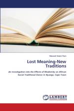 Lost Meaning-New Traditions af Maxwell Xolani Rani