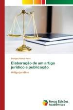 Elaboracao de um artigo juridico e publicacao af Benigno Nunez Novo