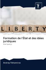 Formation de l'Etat et des idees juridiques af Andrey Tikhomirov