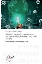 Gestion et performance des systemes hospitaliers af Amine Zenjari