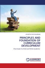 Principles and Foundation of Curriculum Development af Jayanthi Chockalingam