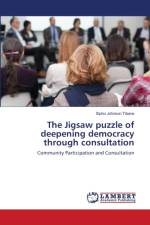Jigsaw puzzle of deepening democracy through consultation af Sipho Johnson Tibane