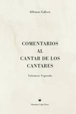 Comentarios al Cantar de los Cantares af Alfonso Galvez