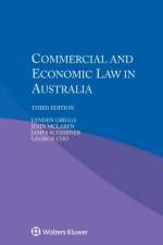 Commercial and Economic Law in Australia af Lynden Griggs