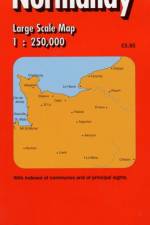 Normandy Regional Map af Roger Lascelles