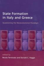 State Formation in Italy and Greece