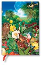 Moon Garden Unlined Hardcover Journal af Paperblanks