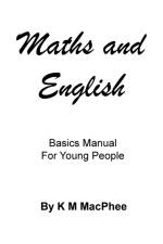 Maths and English af K M MacPhee