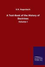 Text-Book of the History of Doctrines af K R Hagenbach