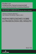 Nuevas Reflexiones Sobre La Fraseologia del Insulto