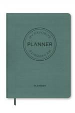 MY FAVORITE PLANNER Udateret / Turkisgrøn af Forlaget Aronsen