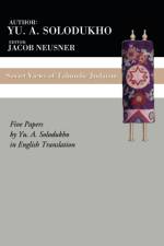 Soviet Views of Talmudic Judaism af Yu A Solodukho