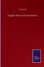 English derived from Hebrew af R Govett