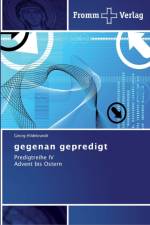 gegenan gepredigt af Georg Hildebrandt
