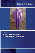 Gedanken eines Theologiestudenten af Walter Retlaw