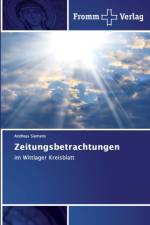 Zeitungsbetrachtungen af Andreas Siemens