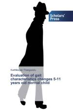 Evaluation of gait characteristics changes 5-11 years old normal child af Karthikeyan Thangavelu