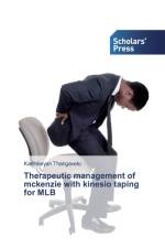 Therapeutic management of mckenzie with kinesio taping for MLB af Karthikeyan Thangavelu