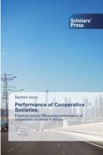 Performance of Cooperative Societies. af Gacheru Joyce