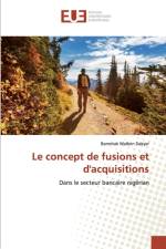 concept de fusions et d'acquisitions af Bamshak Walben Dakyer