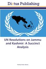 UN Resolutions on Jammu and Kashmir af Pradeep Kumar Sharma
