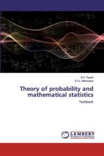Theory of probability and mathematical statistics af A V Tyurin