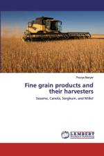 Fine grain products and their harvesters af Pourya Bazyar