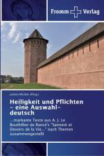 Heiligkeit und Pflichten - eine Auswahl- deutsch af Jochen Michels (Hrsg )