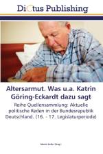 Altersarmut. Was u.a. Katrin Goering-Eckardt dazu sagt