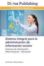 Sistema integral para la administracion de informacion escolar af Israel Patino