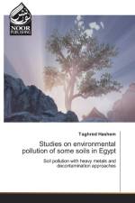 Studies on environmental pollution of some soils in Egypt af Taghred Hashem