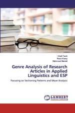 Genre Analysis of Research Articles in Applied Linguistics and ESP af Khalil Tazik