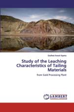 Study of the Leaching Characteristics of Tailing Materials af Godfred Ansah Nyarko