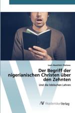 Begriff der nigerianischen Christen uber den Zehnten af Issah Abeebllahi Obalowu