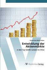 Entwicklung der Aktienmarkte af Muhammad Abdul Kabeer