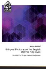 Bilingual Dictionary of the English Derived Adjectives af Abeer Alaloosi