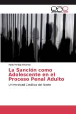 Sancion como Adolescente en el Proceso Penal Adulto af Pablo Verdejo Pimentel