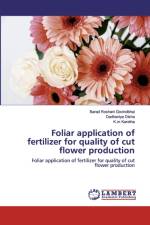 Foliar application of fertilizer for quality of cut flower production af Barad Roshani Govindbhai