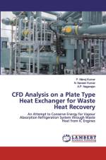 CFD Analysis on a Plate Type Heat Exchanger for Waste Heat Recovery af P Manoj Kumar