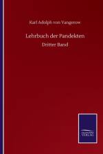 Lehrbuch der Pandekten af Karl Adolph Von Vangerow