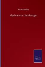 Algebraische Gleichungen af Ernst Bardey